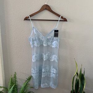 NWT Rampage Light Blue Lingerie